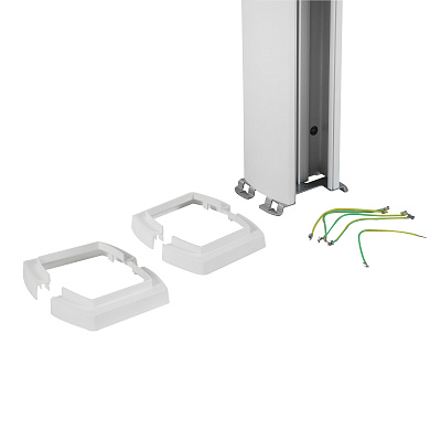 Колонна 2 секц.ун.2,8м бел