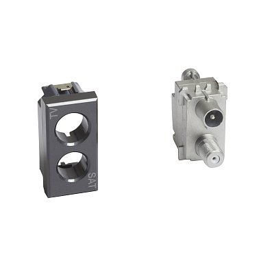 AXL Розетка TV-SAT звезда 1м