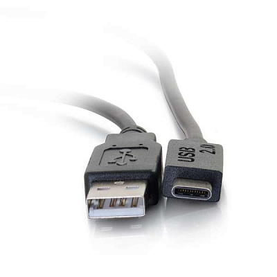 Кабель USB 2.0 C M/USB-A M 1м