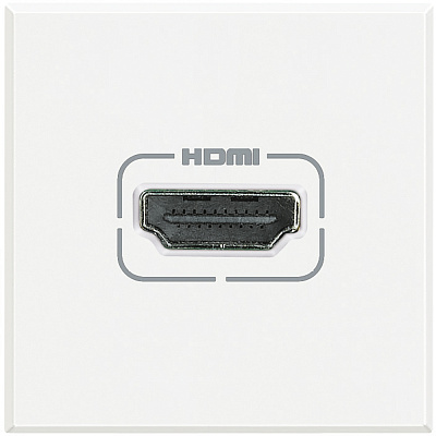 Axolute HDMI разъем, цвет белый