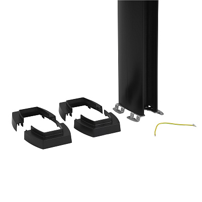 Колонна 2 секции 2,8м черный