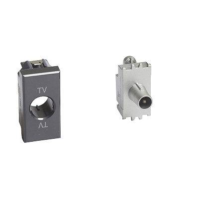 AXL Розетка TV проходная 1м